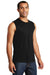 District DT6300 Mens Very Important Muscle Tank Top Black Model 3q