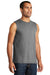 District DT6300 Mens Very Important Muscle Tank Top Grey Frost Model 3q