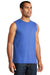 District DT6300 Mens Very Important Muscle Tank Top Royal Blue Frost Model 3q