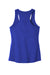 District DT6302 Womens Very Important Tank Top Deep Royal Blue Flat Back