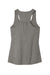 District DT6302 Womens Very Important Tank Top Grey Frost Flat Back