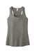 District DT6302 Womens Very Important Tank Top Grey Frost Flat Front