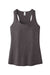 District DT6302 Womens Very Important Tank Top Heather Charcoal Grey Flat Front