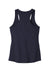 District DT6302 Womens Very Important Tank Top New Navy Blue Flat Back