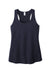 District DT6302 Womens Very Important Tank Top New Navy Blue Flat Front