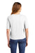 District DT6402 Womens Very Important Boxy Short Sleeve Crewneck T-Shirt White Model Back