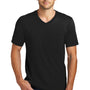 District Mens Very Important Short Sleeve V-Neck T-Shirt - Black