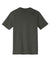 District DT6500 Mens Very Important Short Sleeve V-Neck T-Shirt Deepest Grey Flat Back