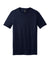 District DT6500 Mens Very Important Short Sleeve V-Neck T-Shirt New Navy Blue Flat Front