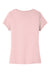 District DT6503 Womens Very Important Short Sleeve V-Neck T-Shirt Dusty Lavender Flat Back