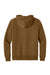 District DT6600 Mens V.I.T. Heavyweight Fleece Hooded Sweatshirt Hoodie Duck Brown Flat Back