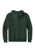 District DT6600 Mens V.I.T. Heavyweight Fleece Hooded Sweatshirt Hoodie Forest Green Flat Back