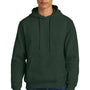 District Mens V.I.T. Heavyweight Fleece Hooded Sweatshirt Hoodie - Forest Green - NEW