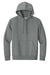 District DT6600 Mens V.I.T. Heavyweight Fleece Hooded Sweatshirt Hoodie Grey Frost Flat Front