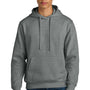 District Mens V.I.T. Heavyweight Fleece Hooded Sweatshirt Hoodie - Grey Frost - NEW