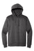 District DT6600 Mens V.I.T. Heavyweight Fleece Hooded Sweatshirt Hoodie Heather Charcoal Grey Flat Front