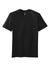 District DT7500 Mens Flex Short Sleeve Crewneck T-Shirt Black Flat Front