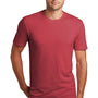 District Mens Flex Short Sleeve Crewneck T-Shirt - Heather Red