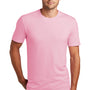 District Mens Flex Short Sleeve Crewneck T-Shirt - Lilac Pink