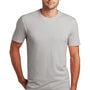 District Mens Flex Short Sleeve Crewneck T-Shirt - Silver Grey Mist