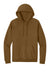 District DT7800 Mens Cloud Fleece Hooded Sweatshirt Hoodie Duck Brown Flat Front