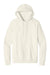 District DT7800 Mens Cloud Fleece Hooded Sweatshirt Hoodie Gardenia Flat Front