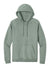 District DT7800 Mens Cloud Fleece Hooded Sweatshirt Hoodie Slate Green Flat Front