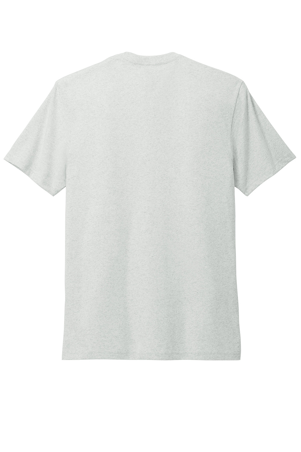 District DT8000 Mens Re-Tee Short Sleeve Crewneck T-Shirt Ash Grey Flat Back