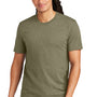 District Mens Re-Tee Short Sleeve Crewneck T-Shirt - Heather Light Olive Green - NEW