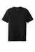 District DT8000 Mens Re-Tee Short Sleeve Crewneck T-Shirt Black Flat Front