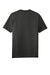 District DT8000 Mens Re-Tee Short Sleeve Crewneck T-Shirt Heather Charcoal Grey Flat Back