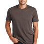 District Mens Re-Tee Short Sleeve Crewneck T-Shirt - Heather Deep Brown