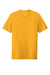 District DT8000 Mens Re-Tee Short Sleeve Crewneck T-Shirt Maize Yellow Flat Front