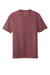 District DT8000 Mens Re-Tee Short Sleeve Crewneck T-Shirt Heather Maroon Flat Front