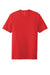 District DT8000 Mens Re-Tee Short Sleeve Crewneck T-Shirt Ruby Red Flat Front