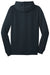 District DT800 Mens The Concert Fleece Full Zip Hooded Sweatshirt Hoodie New Navy Blue Flat Back