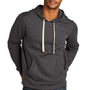 District Mens Re-Fleece Hooded Sweatshirt Hoodie - Heather Charcoal Grey