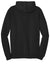 District DT810 Mens The Concert Fleece Hooded Sweatshirt Hoodie Black Flat Back