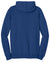 District DT810 Mens The Concert Fleece Hooded Sweatshirt Hoodie Deep Royal Blue Flat Back