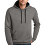 District Mens The Concert Fleece Hooded Sweatshirt Hoodie - Grey