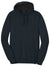 District DT810 Mens The Concert Fleece Hooded Sweatshirt Hoodie New Navy Blue Flat Front