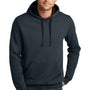 District Mens The Concert Fleece Hooded Sweatshirt Hoodie - New Navy Blue