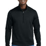 Eddie Bauer Mens Smooth Fleece 1/4 Zip Sweatshirt - Black - COMING SOON