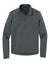 Eddie Bauer EB2360 Mens Smooth Fleece 1/4 Zip Sweatshirt Iron Gate Grey Flat Front