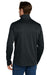 Eddie Bauer EB2460 Mens Smooth Fleece Full Zip Sweatshirt Black Model Back