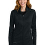 Eddie Bauer Womens Smooth Fleece Full Zip Sweatshirt w/ Pockets - Black - COMING SOON