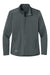 Eddie Bauer EB2470 Womens Smooth Fleece Full Zip Sweatshirt Iron Gate Grey Flat Front