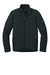 Eddie Bauer EB514 Mens Packable Quilted Full Zip Jacket Black Flat Front