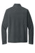 Port Authority F110 Mens Connection Pill Resistant Fleece Full Zip Jacket Charcoal Grey Flat Back