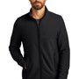 Port Authority Mens Connection Pill Resistant Fleece Full Zip Jacket - Deep Black